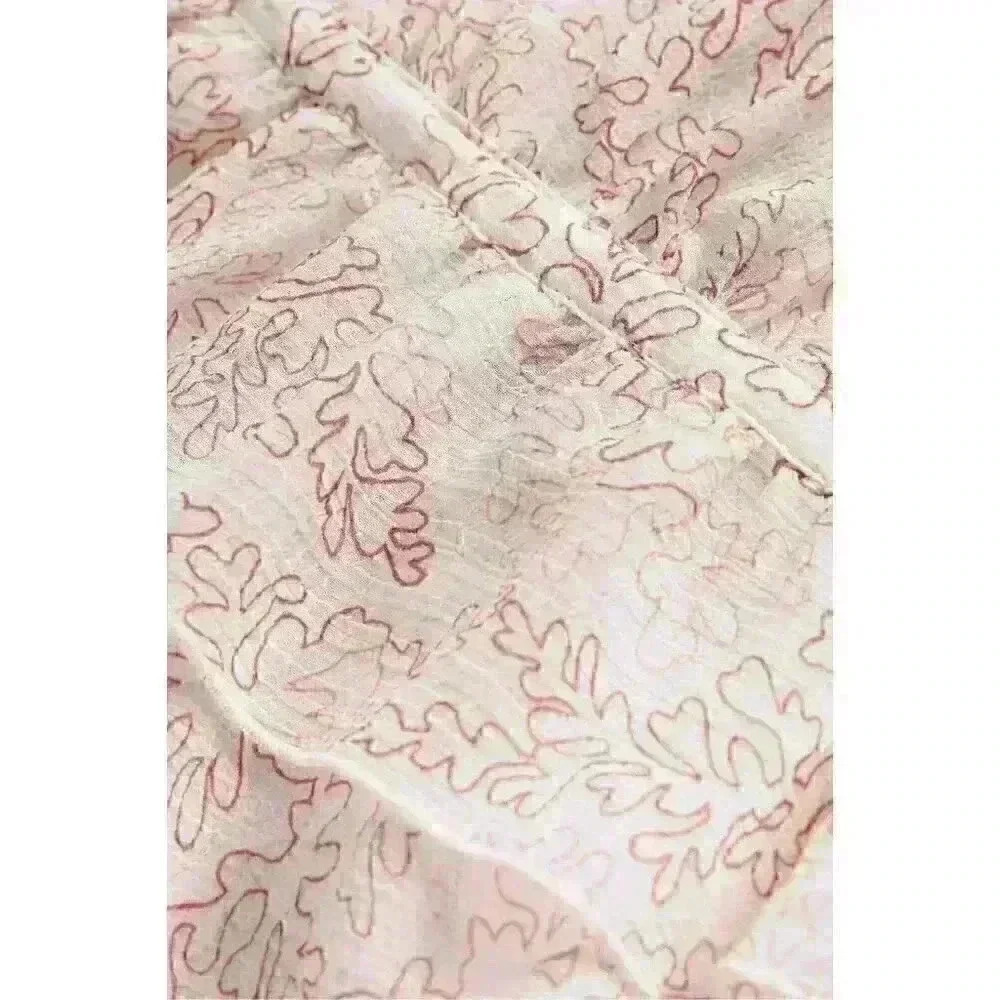 NEW! Ted Baker Women's 0 Evelyna Coral-Print Ruffle Mini Dress NWT $295 - Picture 5 of 6